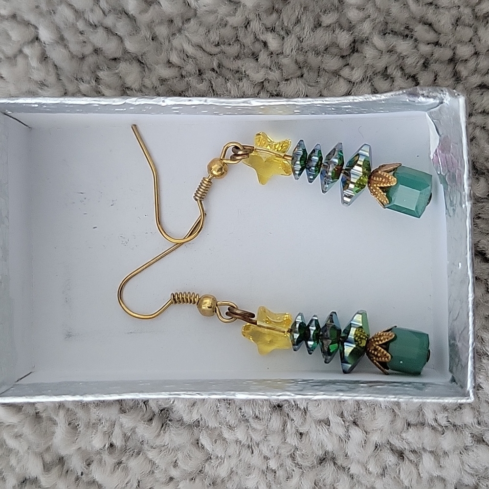 Handmade Christmas Earrings
